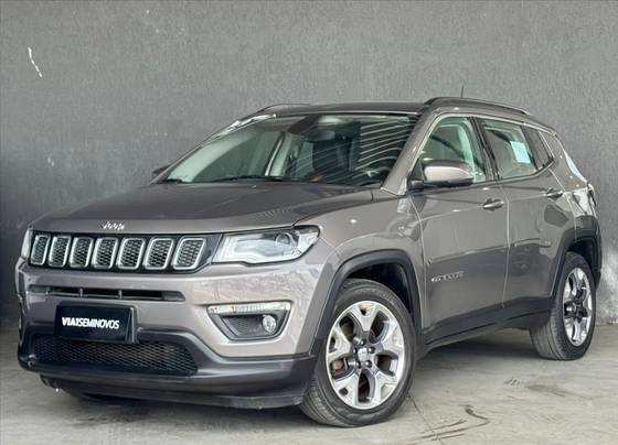 JEEP COMPASS 2.0 16V FLEX LONGITUDE AUTOMÁTICO JEEP COMPASS 2.0 16V FLEX LONGITUDE AUTOMÁTICO